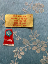 Load image into Gallery viewer, Antique French Metis Damask Ticking