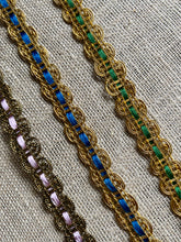 Load image into Gallery viewer, Gold Metal & Floss French Trim -