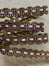 Load image into Gallery viewer, Gold Metal & Floss French Trim -