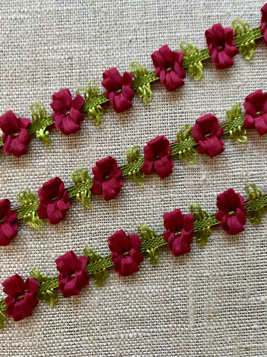 Ribbon Rococo Trim in Eight Different Colors – Vintage Passementerie