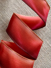 Load image into Gallery viewer, French Ombre Ribbon Iridescent Ashes of Roses