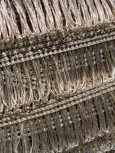 Load image into Gallery viewer, Vintage French Silver Metal Fringe