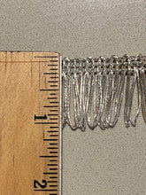 Load image into Gallery viewer, Vintage French Silver Metal Fringe