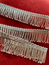 Load image into Gallery viewer, Vintage French Silver Metal Fringe