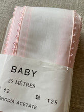 Load image into Gallery viewer, French Picot Organdy Vintage Ribbon