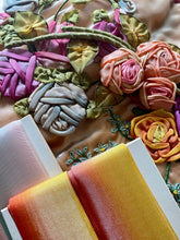 Load image into Gallery viewer, French Ombre Antique Ribbons for Flowers