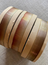 Load image into Gallery viewer, Antique French Ombre and Gold Metal Ribbon