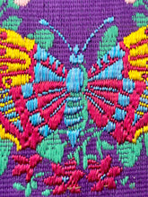 Load image into Gallery viewer, Vintage Embroidered Butterfly Slipper Vamps