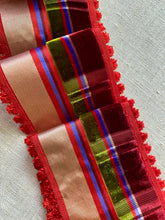 Load image into Gallery viewer, Antique Velveteen and Frilled Edge French Ribbon