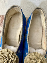Load image into Gallery viewer, Antique Hand Made Silk Brocade Shoes