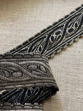 Load image into Gallery viewer, Antique French Silver Metal Trim