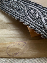 Load image into Gallery viewer, Antique French Silver Metal Trim