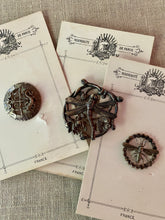 Load image into Gallery viewer, Antique French Silver Metal Buttons
