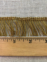 Load image into Gallery viewer, Antique French Gold Metal Bullion Fringe