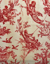 Load image into Gallery viewer, Antique French toile de Jouy Ornament