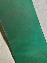 Load image into Gallery viewer, Three Different Vintage Rolls Christmas Greens Taffeta Ribbons  by the roll