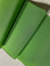 Load image into Gallery viewer, Three Different Vintage Rolls Christmas Greens Taffeta Ribbons  by the roll