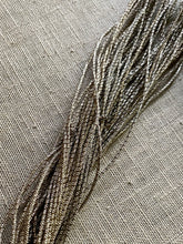 Load image into Gallery viewer, Antique Gold and Silver Metal Check Pearl Embroidery Cords