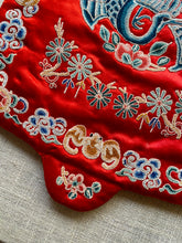 Load image into Gallery viewer, Antique Silk Satin Embroidered Hot Water Bottle Cover