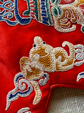 Load image into Gallery viewer, Antique Silk Satin Embroidered Hot Water Bottle Cover