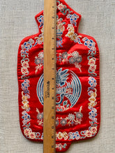 Load image into Gallery viewer, Antique Silk Satin Embroidered Hot Water Bottle Cover