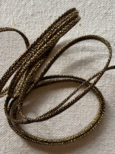 Load image into Gallery viewer, Antique Soutache Cord with Gold Metal
