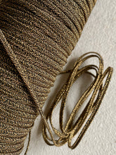 Load image into Gallery viewer, Antique Soutache Cord with Gold Metal