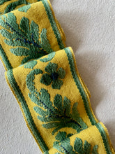 Load image into Gallery viewer, Antique French Ombre Trim Blue and Green