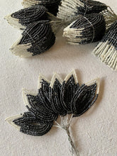 Load image into Gallery viewer, Antique French Beaded Leaves