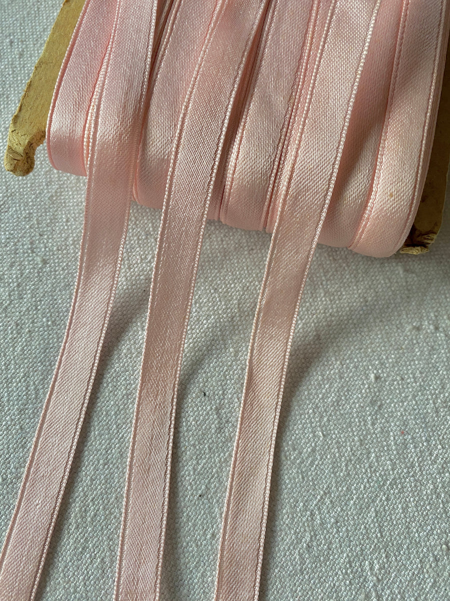 Vintage French Pink Satin Twill Ribbon – Vintage Passementerie