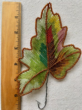 Load image into Gallery viewer, Antique Beaded Leaves in Four Different Designs