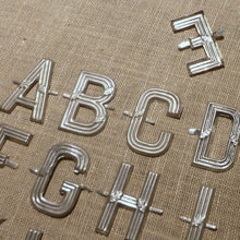 Load image into Gallery viewer, Antique French Metal Letters