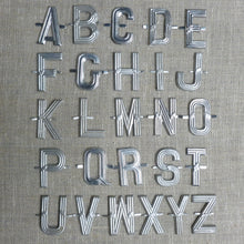 Load image into Gallery viewer, Antique French Metal Letters
