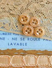 Load image into Gallery viewer, Vintage Carnival Glass Lingerie Buttons