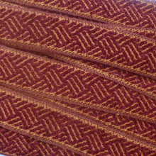 Load image into Gallery viewer, Vintage French Chenille Trim Cross Hatch Design