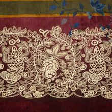 Load image into Gallery viewer, Antique French Tamboured Net Lace