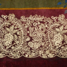 Load image into Gallery viewer, Antique French Tamboured Net Lace