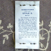 Load image into Gallery viewer, Edwardian Hat Fasteners