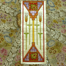Load image into Gallery viewer, Antique Silk & Applique Liturgical Embroideries