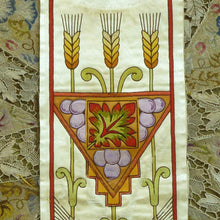 Load image into Gallery viewer, Antique Silk & Applique Liturgical Embroideries