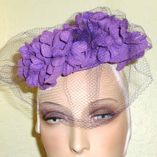 Load image into Gallery viewer, Vintage Lavender Felt Tilt Top