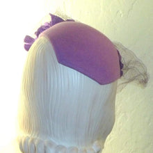 Load image into Gallery viewer, Vintage Lavender Felt Tilt Top