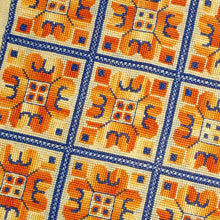 Load image into Gallery viewer, Pair of Antique Petit Point Pillow Covers