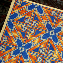 Load image into Gallery viewer, Pair of Antique Petit Point Pillow Covers