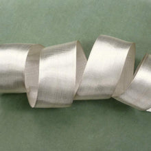 Load image into Gallery viewer, Antique French Silver Metal Ribbon