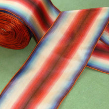 Load image into Gallery viewer, Circa 1950's French Ombre Wired Ribbon