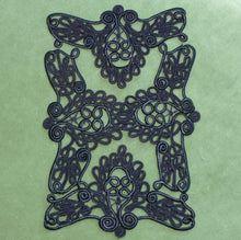 Load image into Gallery viewer, Hand Sewn French Silky Cord Appliques