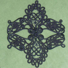 Load image into Gallery viewer, Hand Sewn French Silky Cord Appliques
