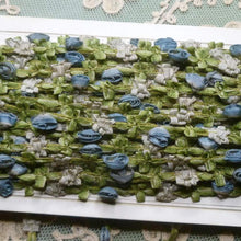 Load image into Gallery viewer, French Ombre Rococo Rosette Antique Trim