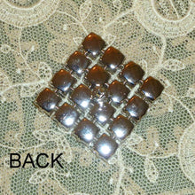 Load image into Gallery viewer, Large Vintage Square Prong Set Rhinestone Embellishment